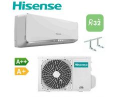 Hisense Climatizzatore Condizionatore Hisense New Eco Easy Te70bb00g / Te70bb00w – 24000 Btu Gas R32 + Staffe