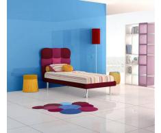 Flow Fusion Design Letto Singolo Melania Bordeaux