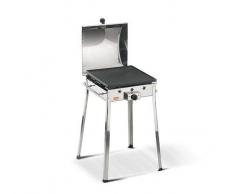 Ferraboli Barbecue Ghisa Gas Mono Inox Fb-91