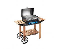 Ferraboli Barbecue A Gas Roccia Legno Fb-52