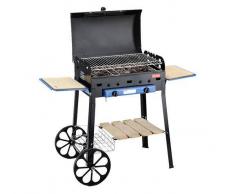Ferraboli Barbecue A Gas Roccia Gas Lux Fb-75