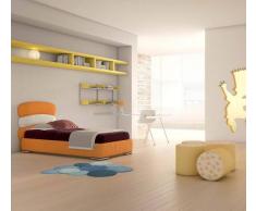 Flow Fusion Design Letto Singolo Polis Con Contenitore