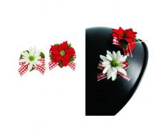 Villa D'Este Magneti Stella Di Natale (Set 6 Pezzi)