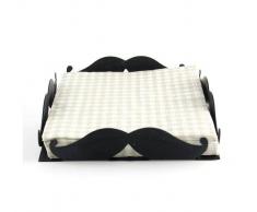 Vinyluse Portatovaglioli In Vinile Mustache