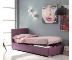 Stones Letto Singolo Francesca Malva Con Contenitore