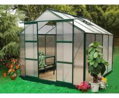 Unique Serra da giardino in policarbonato da 7,5 m² GREENEA II