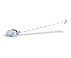 Cucchiaio forato in acciaio Lunghezza manico cm 37 Lunghezza totale cm 44 Modello 304-037