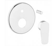 Ponsi Ecostyle Btestcin03 Piastra Con Leva Set Esterno Tondo Mix Doccia Con Dev Inc