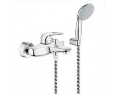 Grohe Eurostyle New Mix Vasca/doccia Esterno Con Doccetta Leva Aperta Cromo