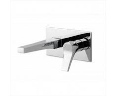 Ib Rubinetterie Twit Etw206 P/e Mix Lavabo Incasso Cromo Parte Esterna Scarico Click-Clack Codice Prod: Etw206cc
