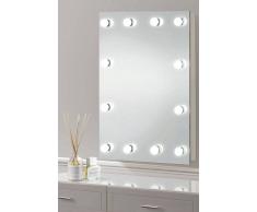 My-Furniture BROADWAY Specchio Illuminato per il trucco