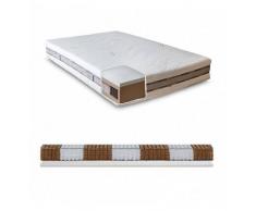 InMaterassi Materasso Matrimoniale Molle E Memory Foam, Con Tecnologia Silvercare - Greta 170 X 200 Cm (matr. Fuori Misura)
