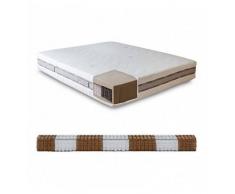 InMaterassi Materasso A Molle Insacchettate Indipendenti, 7 Zone Differenziate, Sfoderabile, Con Ioni D'argento - Mod. Rita 180 X 190 Cm (matrimoniale Xxl) Nessun
