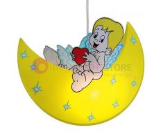 Linea Zero Illuminazione Moon Lampadario A Sospensione Cameretta Bimbi