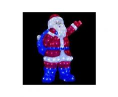 Babbo Natale luminoso Gaston Bianco freddo 240 LED