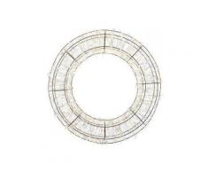 Corona di Natale luminosa Crystaline 320 LED Bianco caldo