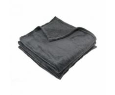 Plaid pile (180 cm) Tenderly Antracite