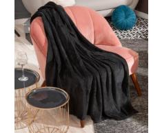 Plaid pile (180 cm) Tenderly Nero