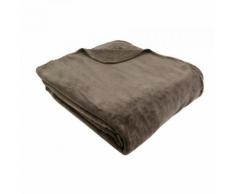 Plaid in pile (230 cm) Confort Tortora
