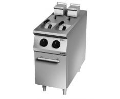 Friggitrice elettrica due vasche 10+10 lt Giga Dimensioni L40xP70xH90 Modello EM72FDV