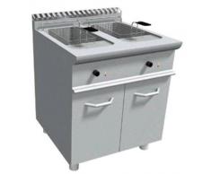 Friggitrice elettrica CI 2 Vasche capacità Lt 13+13 Dimensioni: cm L 80 x P 70 x H 85 Potenza kW 24 Modello E7/FRE2V13
