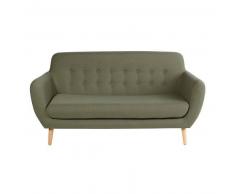 Maisons du monde Divano vintage 3 posti color kaki Iceberg