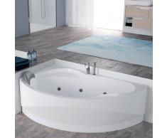 Novellini VASCA DA BAGNO IDROMASSAGGIO ANGOLARE SEMICIRCOLARE SERIE VOGUE