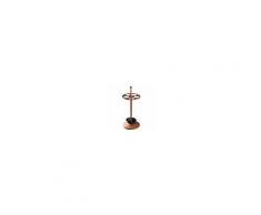 VALSECCHI HOME portaombrelli CADDY (Ciliegio - Legno massello di faggio)