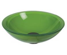 Lineabeta Lavabo Da Appoggio, 30cm, Serie Acquaio, Art.53695 Vetro Ve