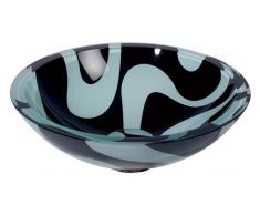 Lineabeta Lavabo Da Appoggio, 30cm, Serie Acquaio, Art.53695 Vetro Bi