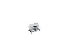Affettatrice elettrica a gravità ergonomica professionale GV Affilatoio amovibile Lama diametro 250 mm Modello serie Lusso 25G/A CEV