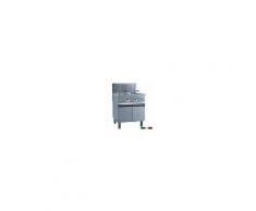 Friggitrice a Gas su mobile armadiato HotClass Lt 17+17 Dimensioni L40xP70xH112,5 Modello FRGM20+20G