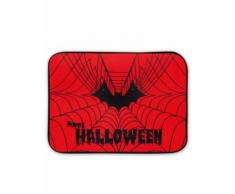 Zerbino luminoso e sonoro con ragnatela Halloween Taglia Unica