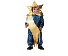 Costume bebè stella di natale 0/6 mesi (50/68)