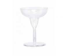 20 mini bicchieri da margarita in plastica Taglia unica