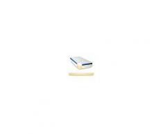 InMaterassi Materasso Memory Foam Alto 25 Cm Con Bayscent Neutralizer - Dolce Sonno 90 X 200 Cm (singolo) 1 Cuscino Memory H16