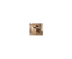 Flow Fusion Design Scrivania Ely11 5 Cassetti Quercia