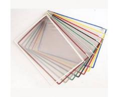 TARIFOLD Set 10 Tasche A4 Assortite X Leggio Tarifold