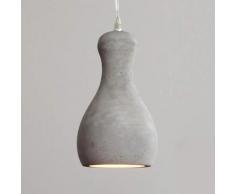 Moderna lampada a sospensione Hatice look cemento