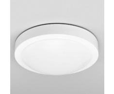 Lampada da soffitto LED Aras per bagno bianca