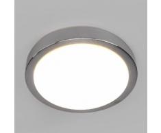 Lampada da soffitto LED Aras per bagno, alluminio