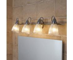 Lampenwelt.com Kara - lampada per bagno con faretti LED G9