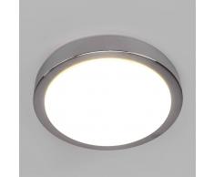Lampenwelt.com Lampada da soffitto LED Aras per bagno, alluminio
