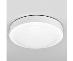 Lampenwelt.com Lampada da soffitto LED Aras per bagno bianca