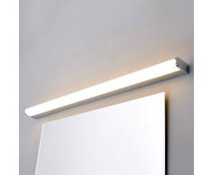 Lampenwelt.com Lampada per bagno a LED Philippa semicircolare