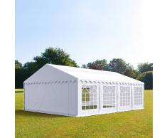 tendapro.it Tendone 5x8m PVC bianco Gazebo per Feste e Giardino
