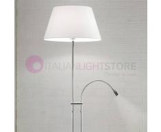 Lam Export Play Piantana Con Paralume In Tessuto E Luce Di Lettura Led Design