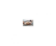 Arredo Giardino POLTRONA IN LEGNO BALAU Mod. STEAMER 'RIVIERA' cm 165x57x90h