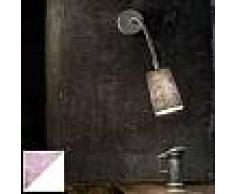 ines artdesign Abat-jour Paint A Stripe - Stripe Viola/White