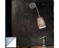 ines artdesign Abat-jour Paint A Stripe - Stripe Blu/Bianco
